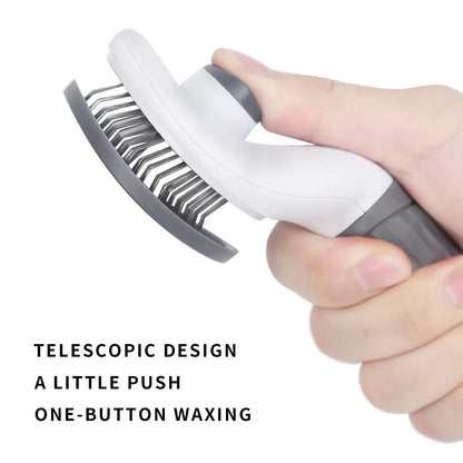 Pet Grooming Brush, Cat & Dog Hair Removal Massage Comb, Pet Grooming Tool for Removing Loose and Tangled Hairs, Pet Products, Valentine'S Day Gift